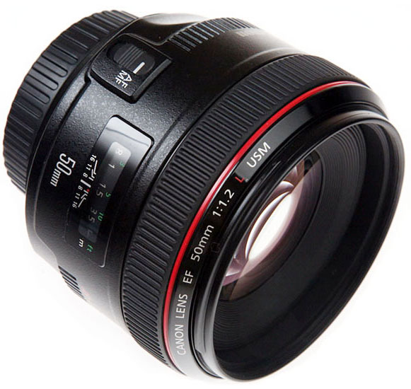 Canon EF 50mm f/1.2L USM общий вид