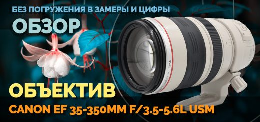 Обзор объектива Canon EF 35-350 мм f/3,5-5,6 L USM